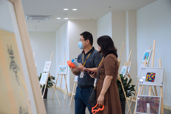惠立艺术展,南通惠立学校
